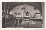 Odden Kirke interiør - ca. 1930 (B6401)