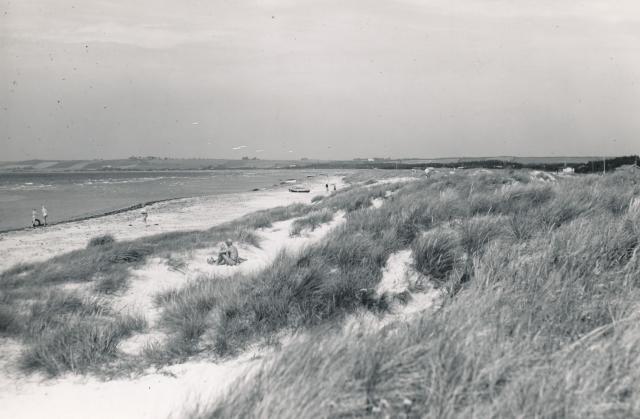Badeliv ved Gudmindrup strand - 1955 (B6643)