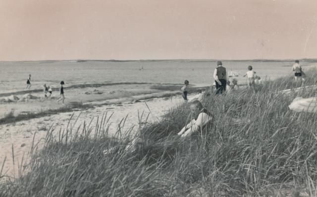 Badeliv ved Sejerø Bugt - ca. 1950 (B6648)