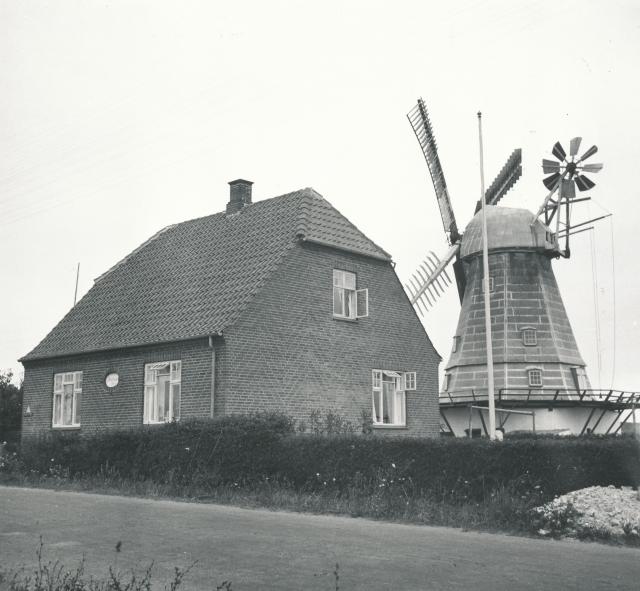 Møllebo i Gudmindrup - august 1935 (B6798)