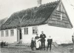 Tømrerværksted i Stenstrup - ca. 1908 (B6822)