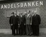 Andelsbanken i Vig - Bestyrelsen - ca. 1950 (B474)