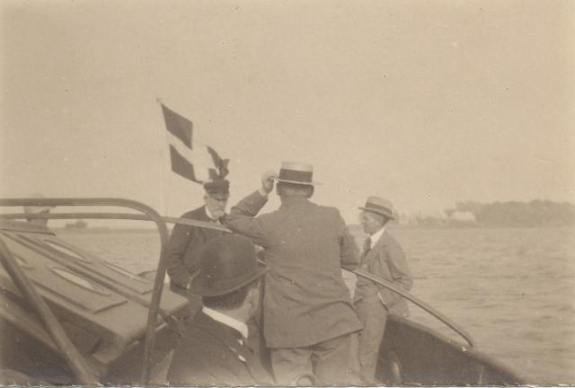 Kaproning i klubben - ca. 1920 (B6889)