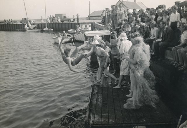 Kanindåb i Nykøbing Roklub - ca. 1965 (B6946)