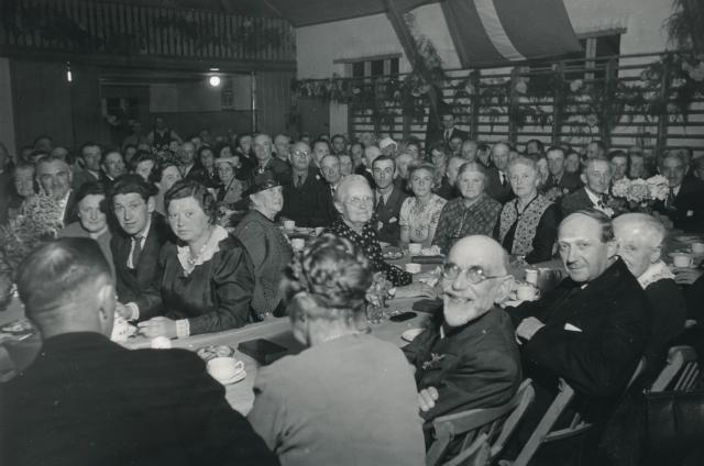 Festlighed ved Lumsås Kirkes 50-års jubilæum - august 1946 (B6968)
