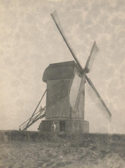 Højby gamle stubmølle - ca. 1902 (B7055)