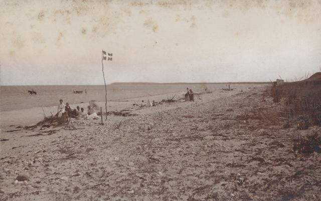 Stranden ved Ellehøjgaard - ca. 1920 (B7096)