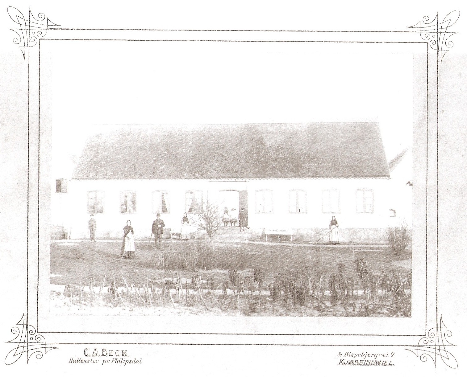 Svinningegården - ca. 1885 (B7102)