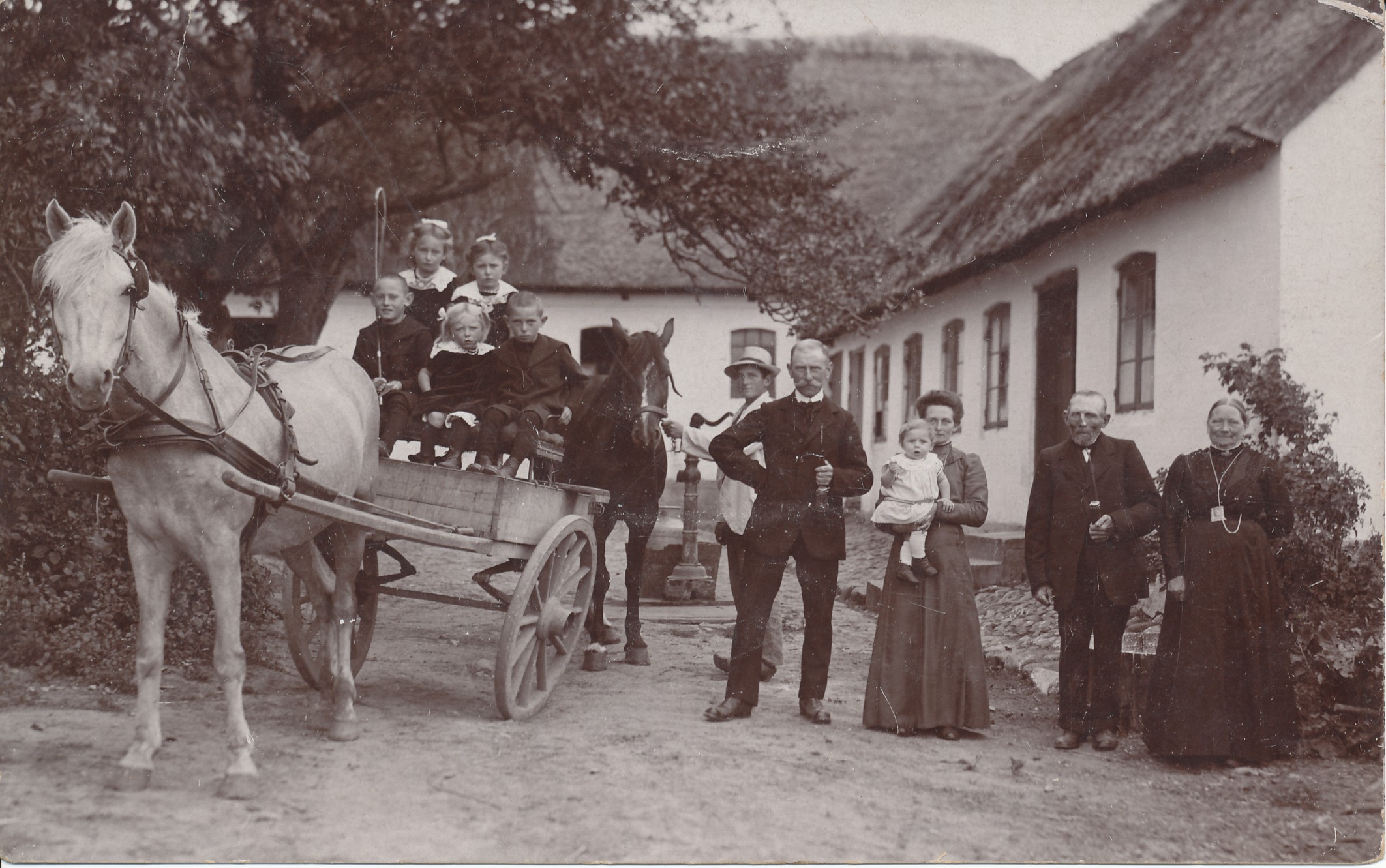 Skelbjerg ved Tengslemark - ca. 1912 (B7257)
