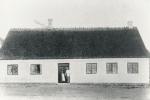 Den Gamle Rytterskole i Vig - ca. 1890 (B7347)