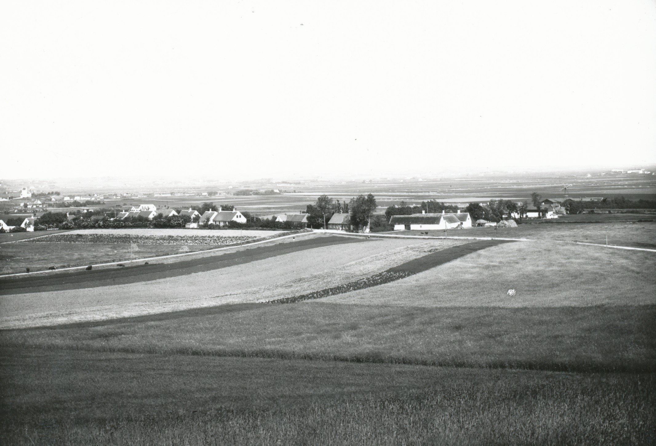 Stubberup. Udsigt over Lammefjorden - ca. 1910 (B7364)