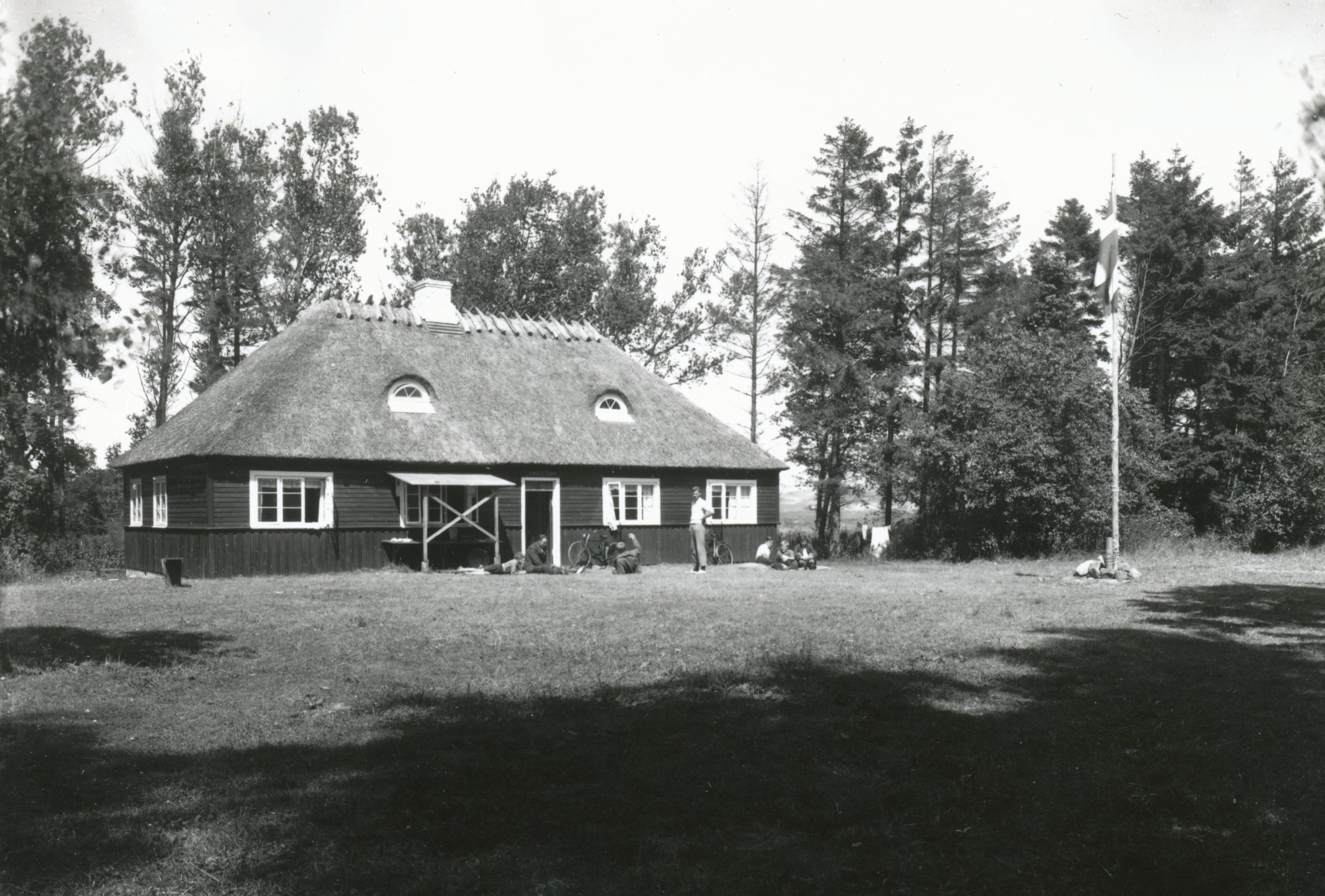Enghaveskoven. Feriekoloni - ca. 1940 (B7401)