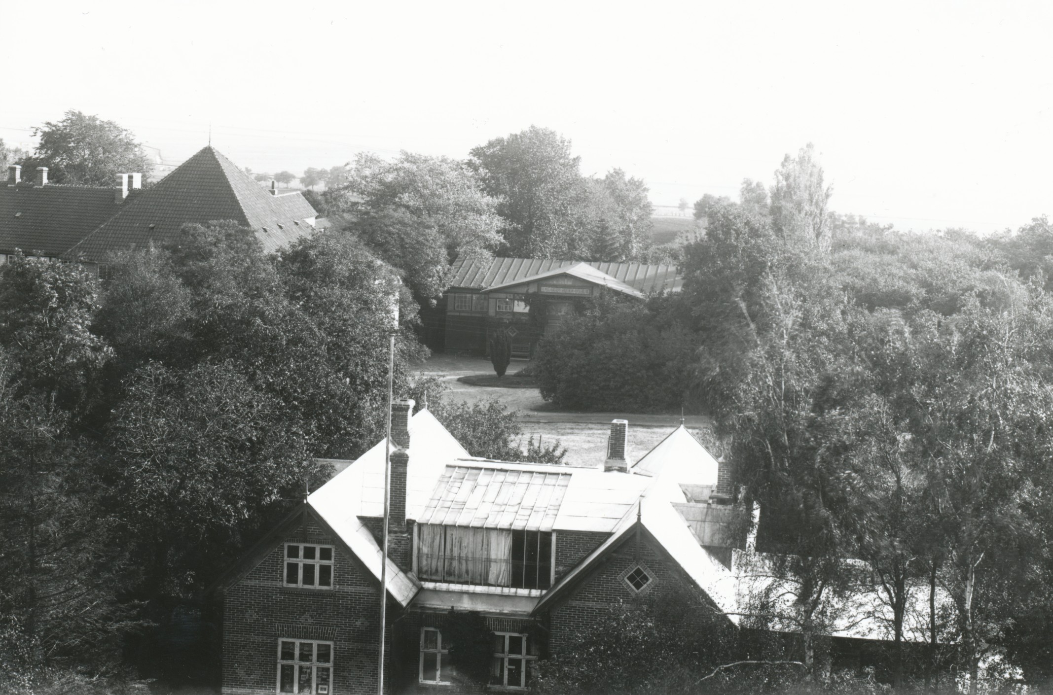 Fotograf Henrik Nielsens hus i Vallekilde - ca. 1912 (B7418)