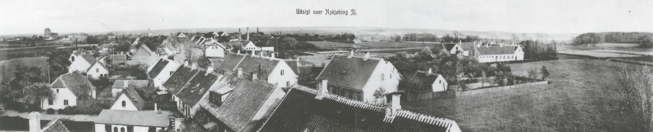 Udsigt over Nykøbing Sj. 1907 (B90038)