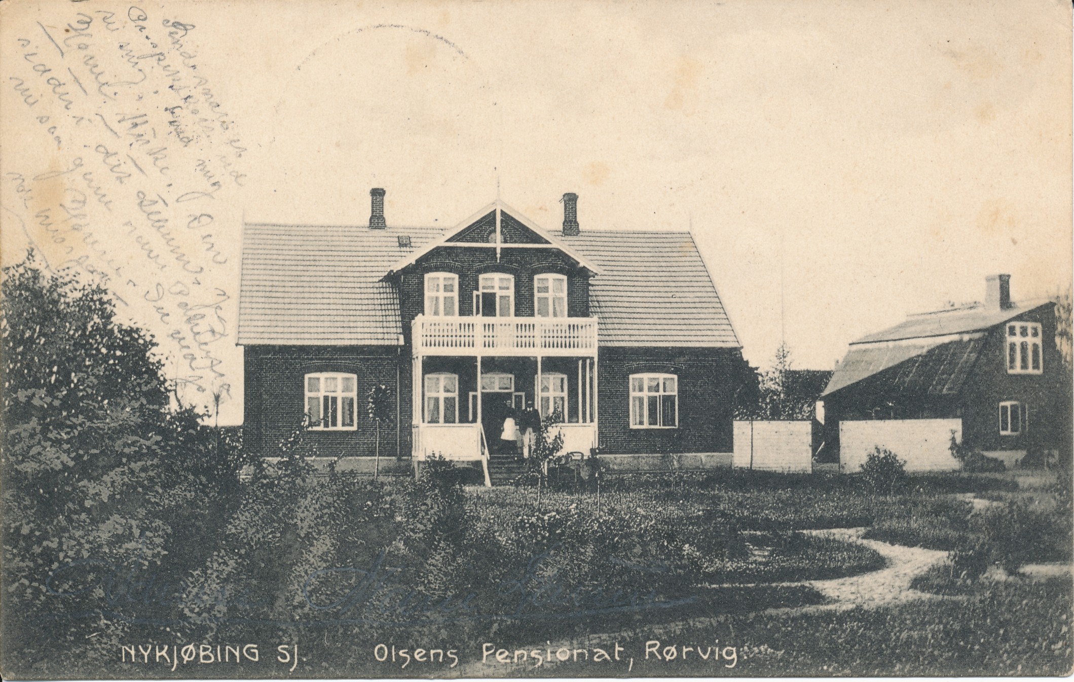 Olsens Pensionat - ca. 1912 (B7483)