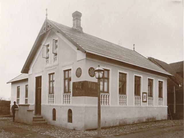 Vig Afholdshjem - ca. 1900 (B7617)