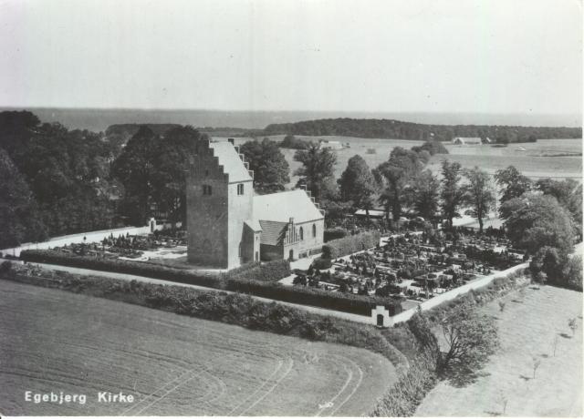 Egebjerg Kirke - ca. 1960 (B7704)