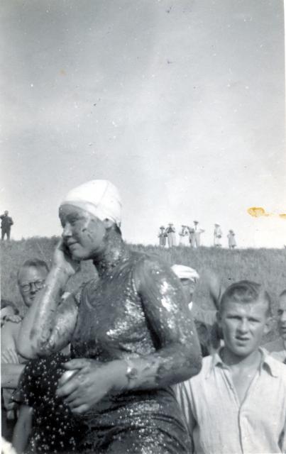 Jenny Kammersgaard på Gniben - 1937 (B7812)