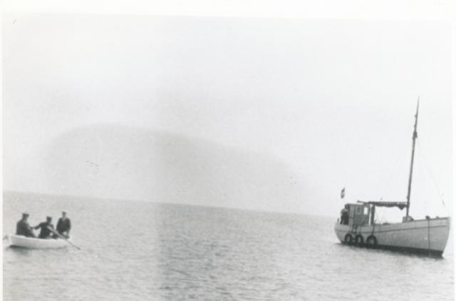 Postbåden til Hesselø - ca. 1900 (B7864)