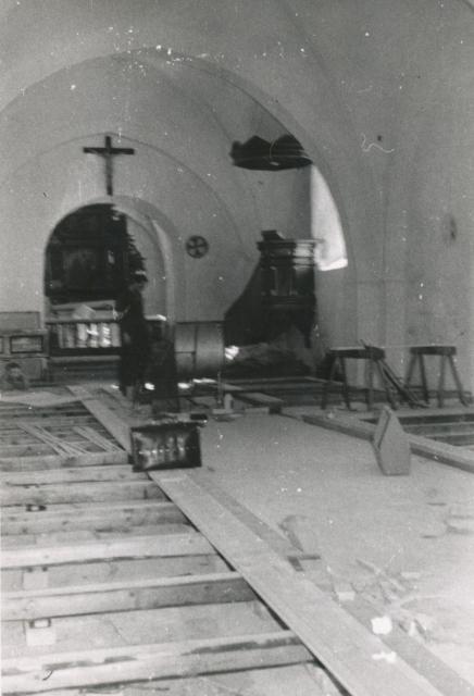Asnæs Kirke. Restaurering - 1956-1957 (B7931)