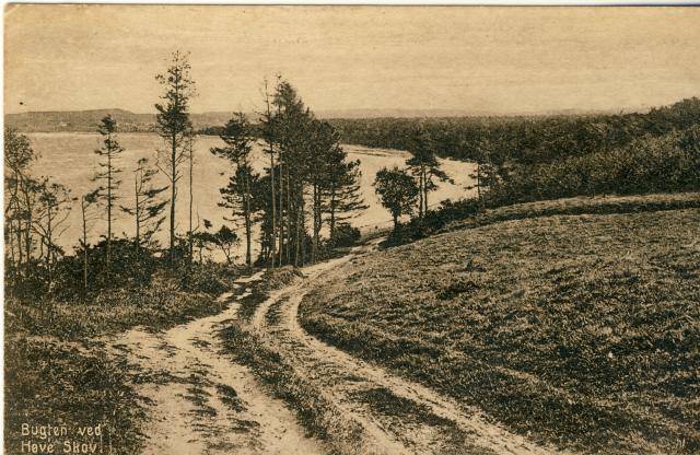 Bugten ved Høve Skov, ca. 1910 (B1374)
