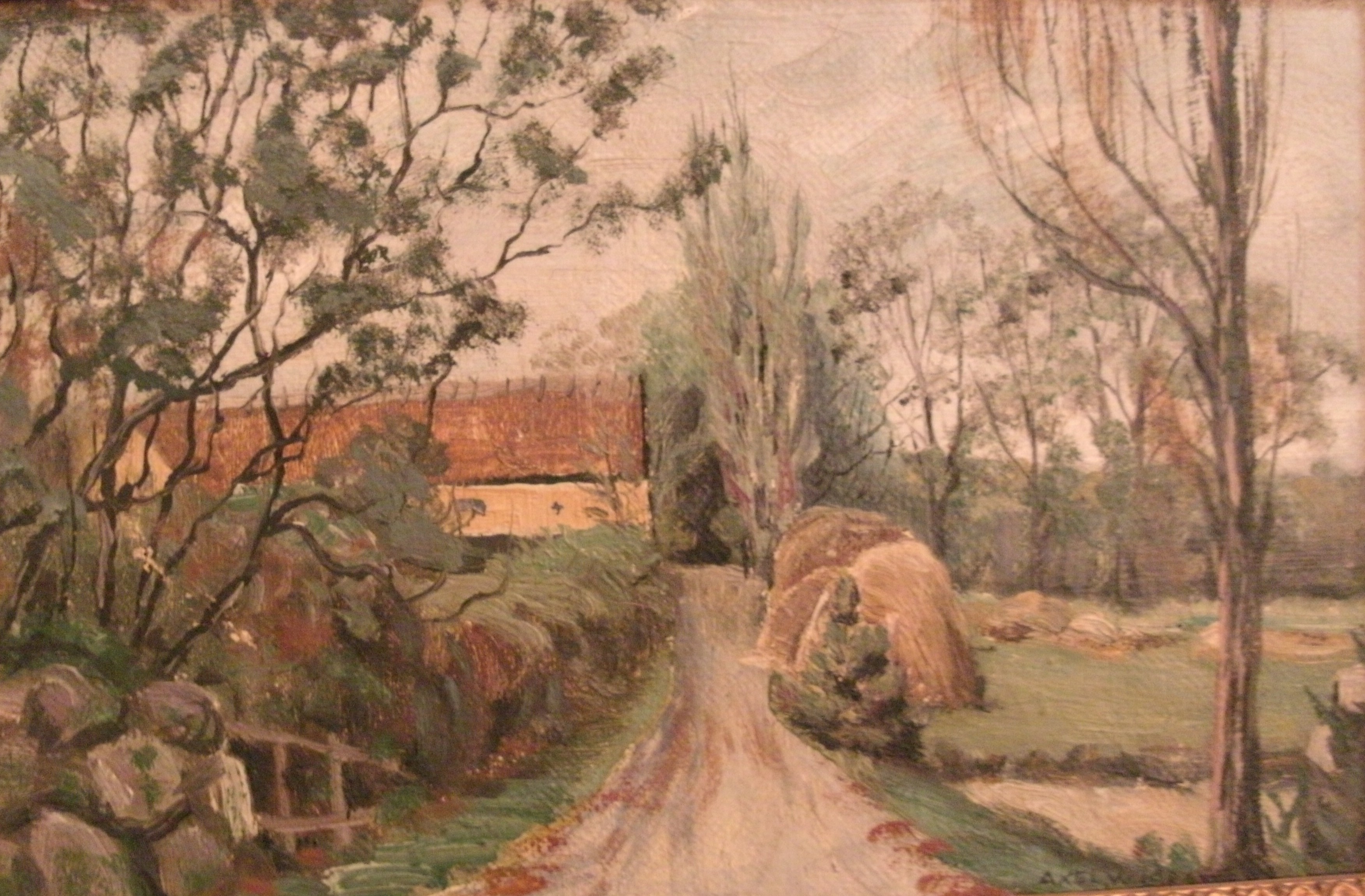 Skovridergården Mantzhøj - ca. 1924 (B8185)