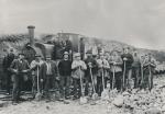 Arbejdere ved Odsherreds Jernbane - ca. 1897 (B8246)