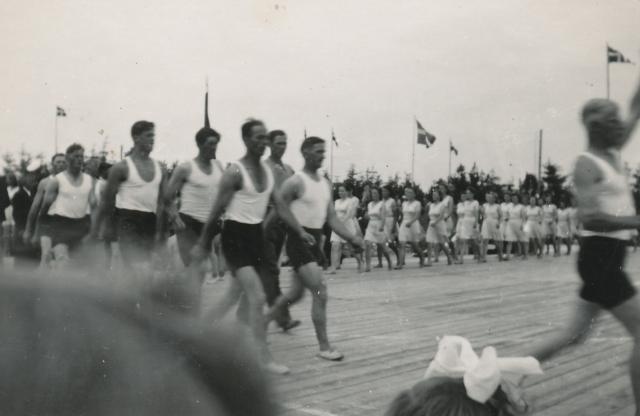 Egebjerg Gymnastikforening i Høve - 1940 (B8247)