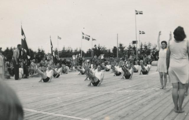 Egebjerg Gymnastikforening i Høve - 1940 (B8248)