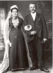Peter og Marie Nielsen's bryllup, 1896 (B8301)