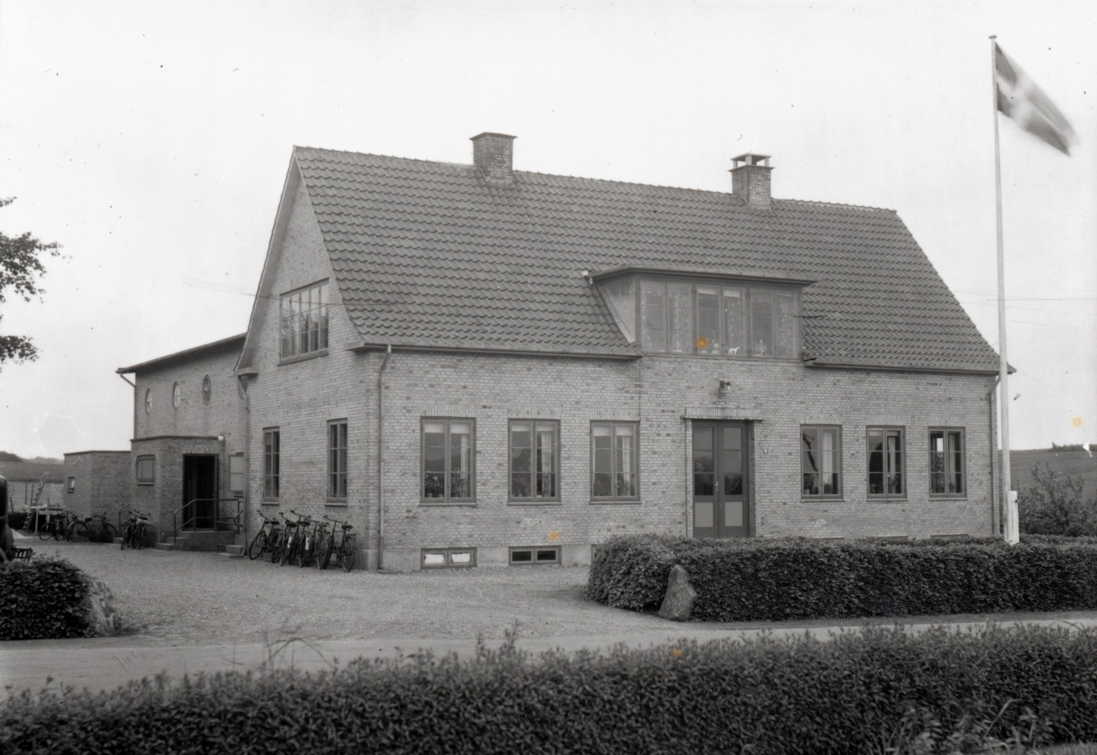 Asnæs Forsamlingshus - ca. 1940 (B8317)