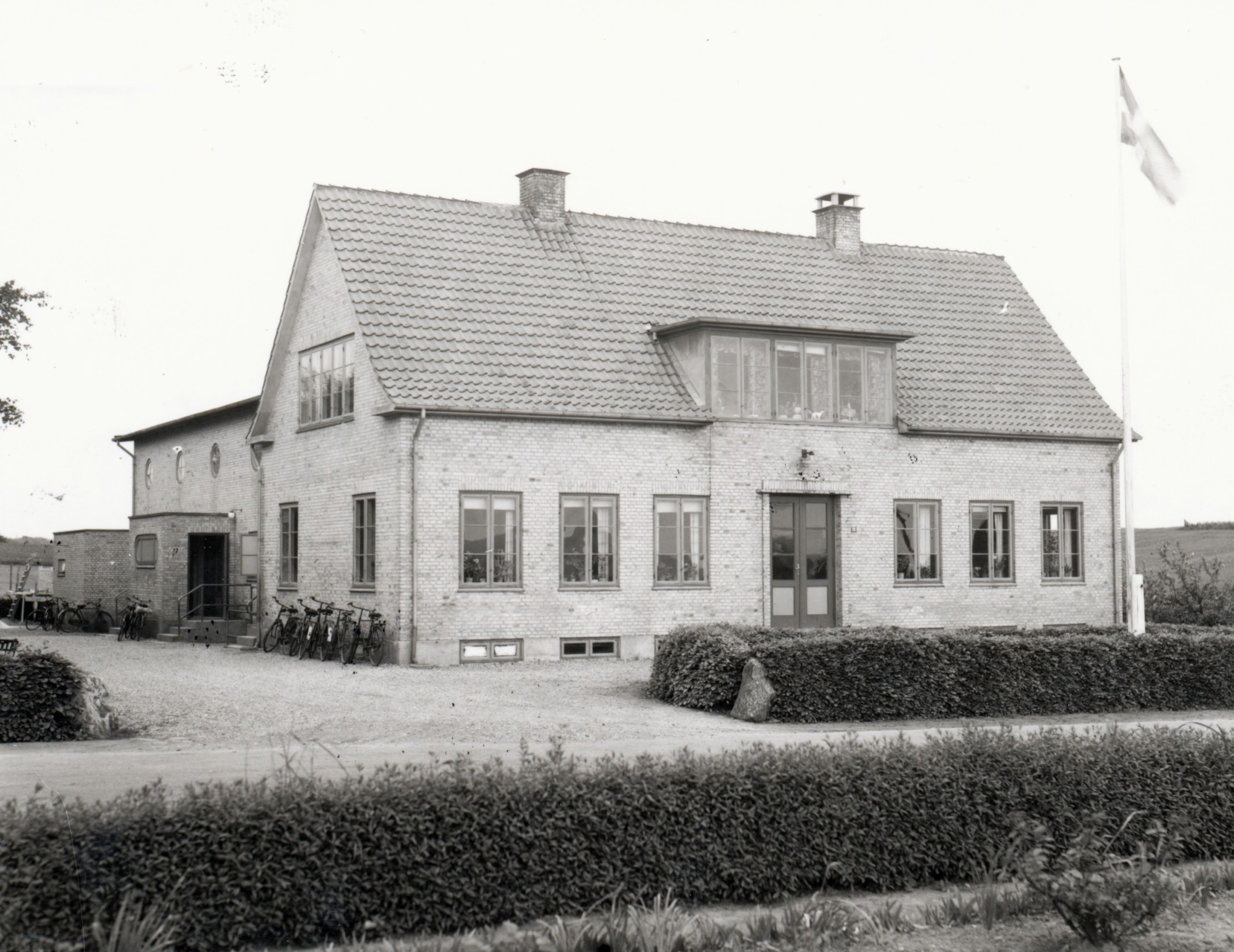 Asnæs Forsamlingshus - ca. 1940 (B8318)