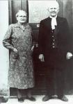 Peter og Marie Nielsens krondiamantbryllup, 1961 (B8457)