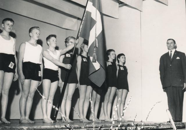 25 års jubilæum i Vig Gymnastikforening - 1960 (B8531)