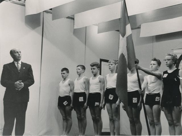 Jubilæum i Vig Gymnastikforening - 1960 (B8533)