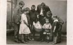 Povl Hansen og Sigrid Triers ni ældste børn - 1910 (B8585)