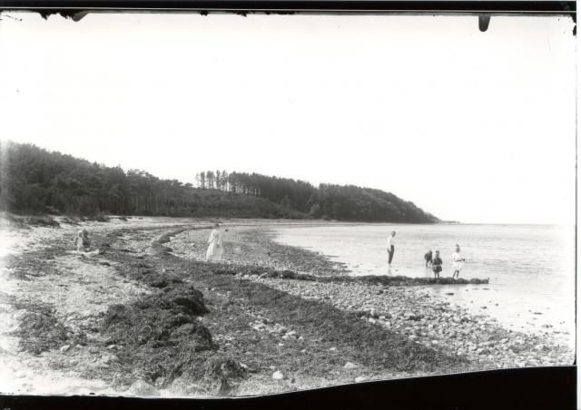 Badeliv ved Høve Strand, ca. 1925 (B1433)