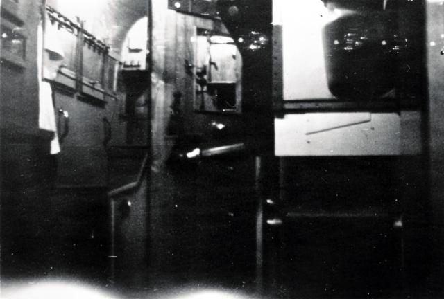 Interiør fra røntgenvogn - ca. 1950 (B8768)