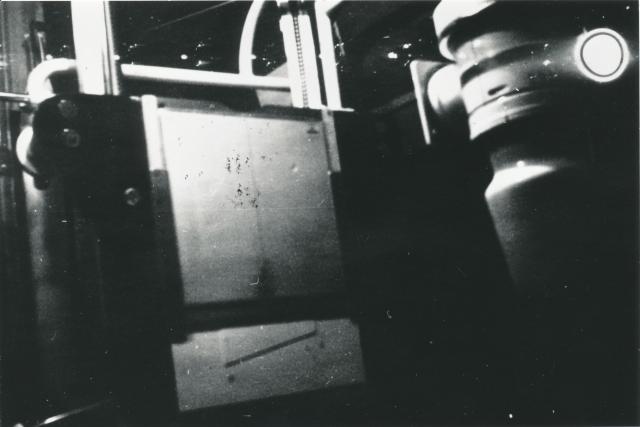 Interiør fra røntgenvogn - ca. 1950 (B8769)