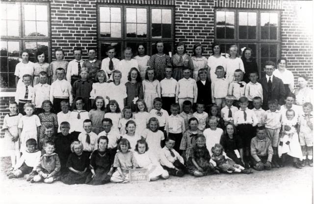 Elever fra Bråde Skoler - 1922 (B8777)