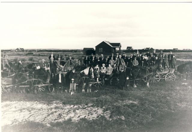 Festpladsen ved Høve Strand, ca. 1930 (B1481)