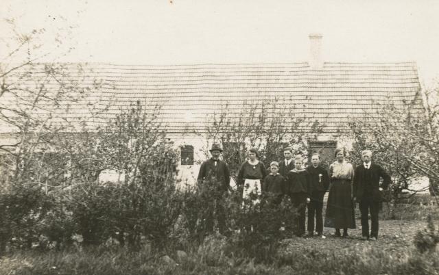 Familien Jens Chr. Hansen - ca. 1920 (B8586)