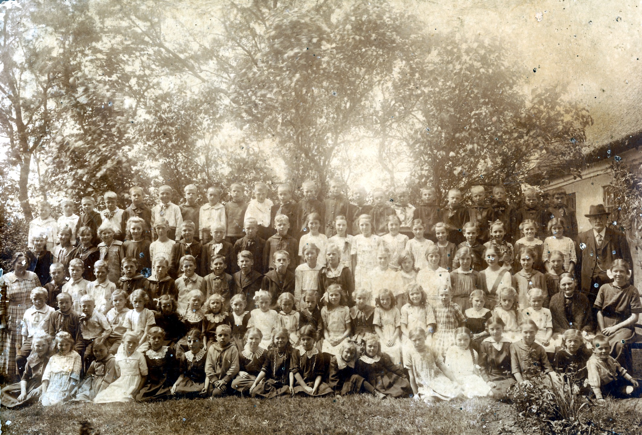 Nr. Asmindrup Skole - sommeren 1920 (B8908)