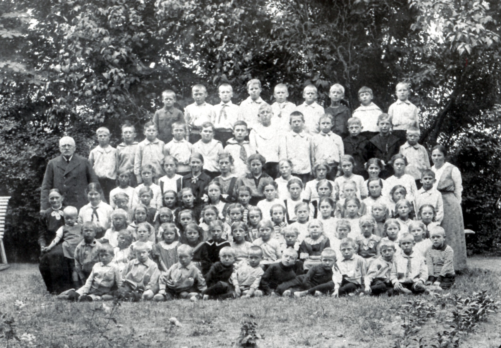 Nr. Asmindrup Skole - ca. 1918 (B8909)