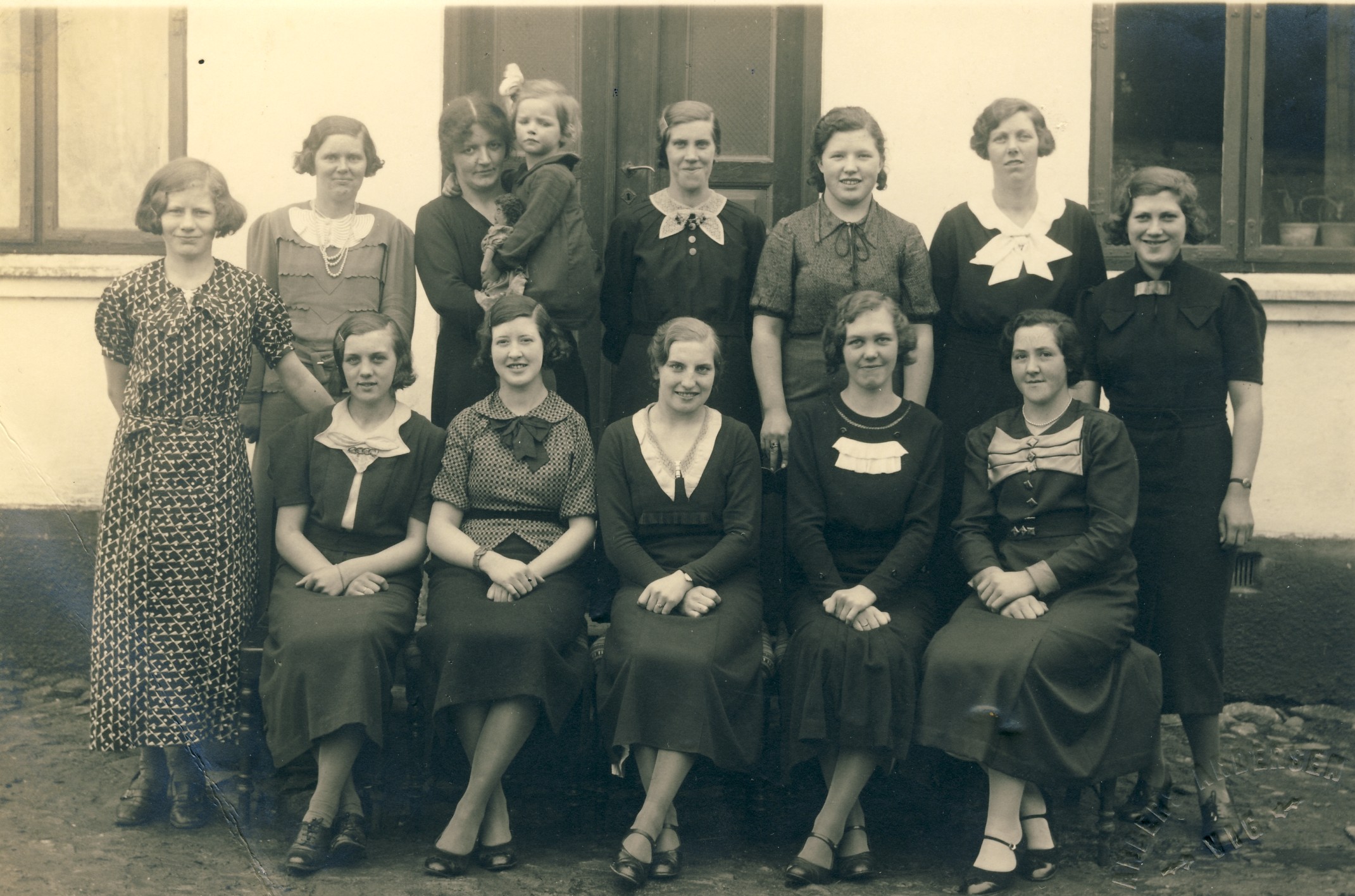 Grevinge Husmandsforenings syskole - 1936-1937 (B8992)