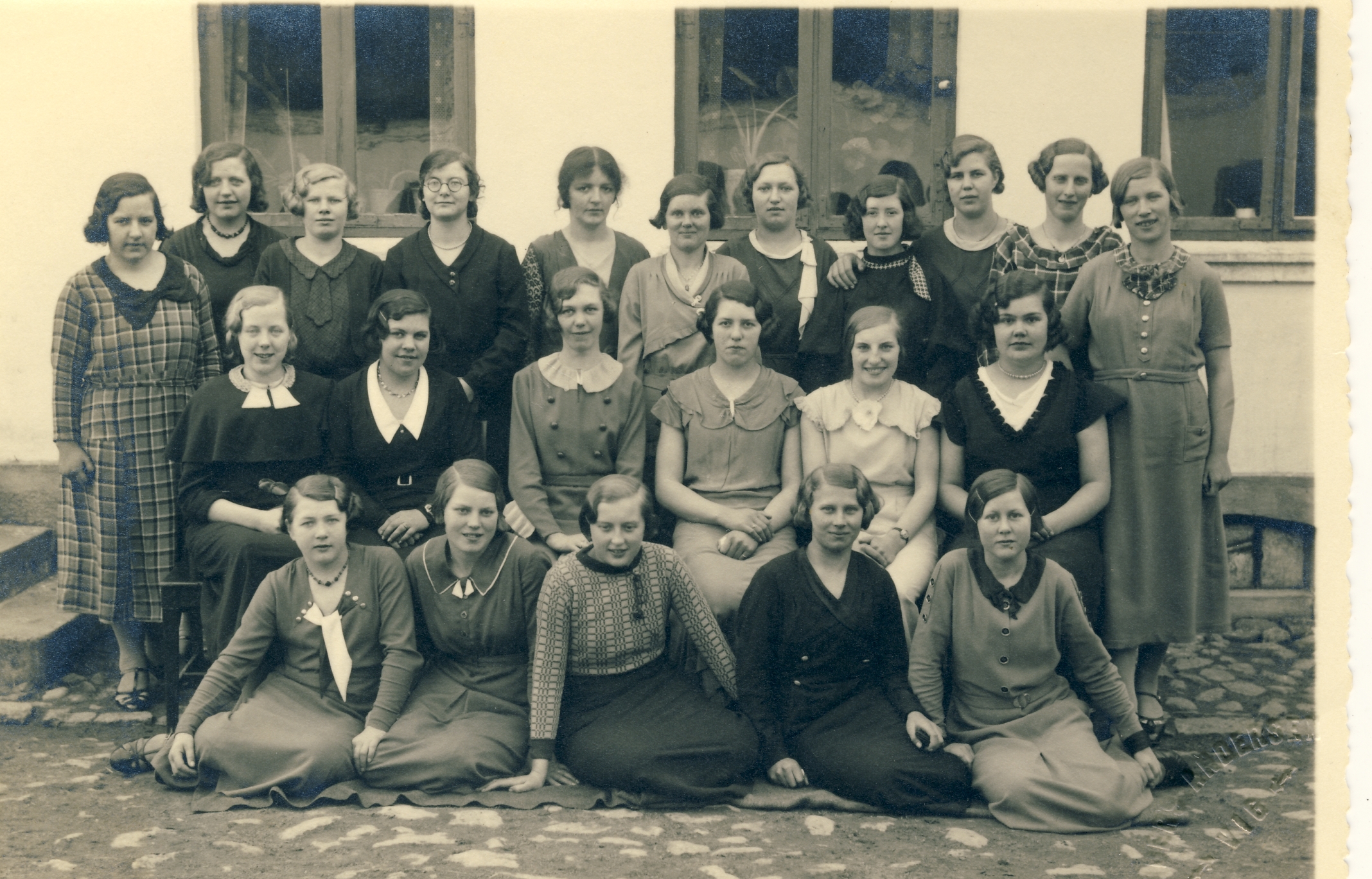 Grevinge Husmandsforenings syskole - 1934-1935 (B8993)