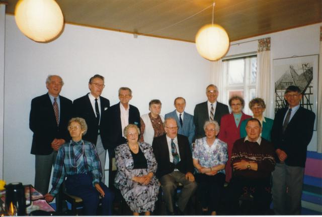 Klassebillede ved 50-års jubilæum - 1. april 1994 (B9170)