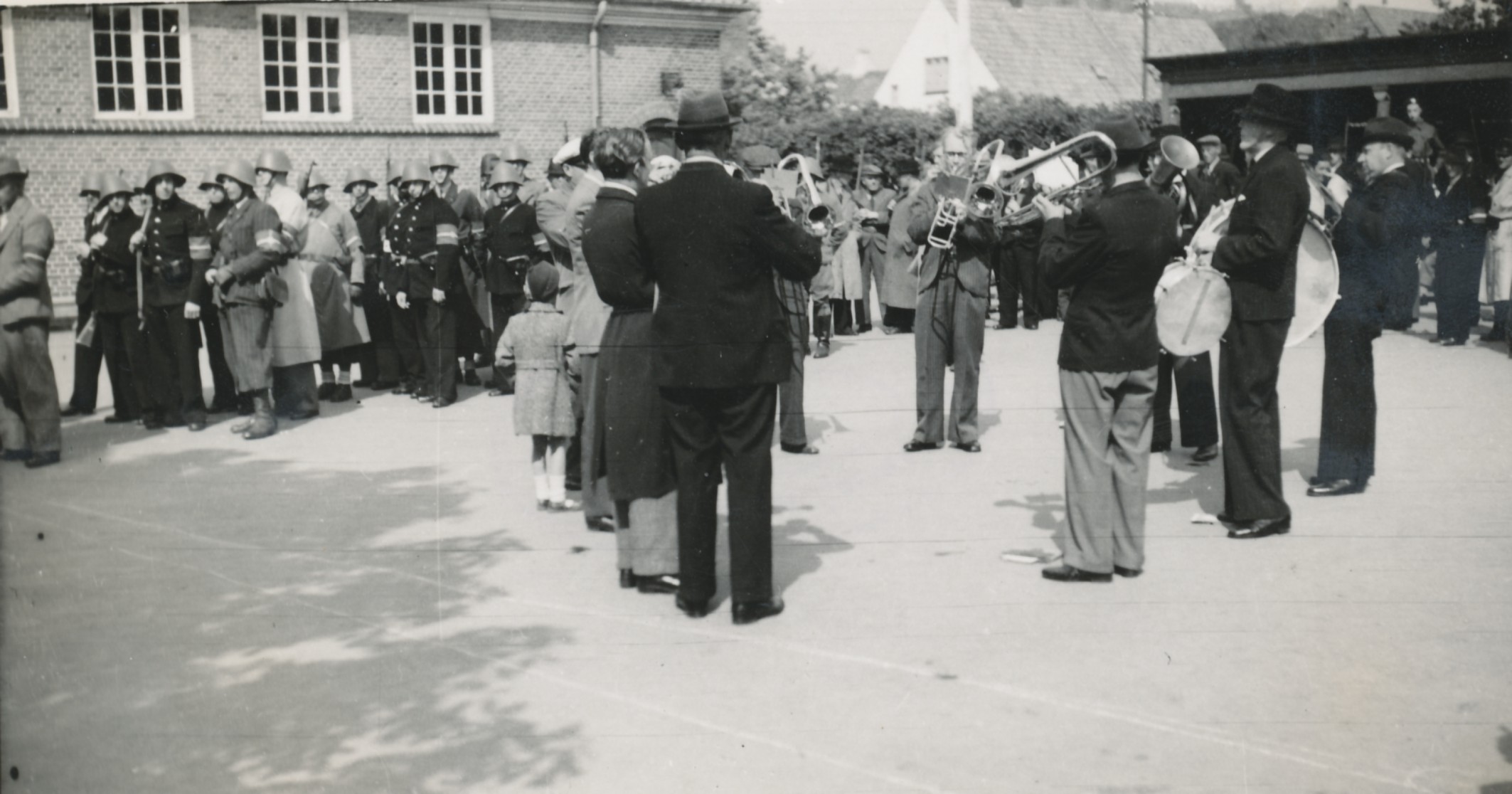 Befrielsen -  maj 1945 - i Nykøbing (B9240)