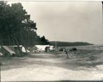 Teltlejren i Høve, ca. 1950 (B1531)