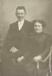 Helga og Laurids Jensen. "Søen" pr. Veddinge - ca. 1914 (B9413)